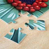 Vibrant Botanical Fantasy Garden Floral Legpuzzel (Zijkant)