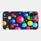 Vibrant Bubble Pop Art Case-Mate iPhone Case (Achterkant (horizontaal))