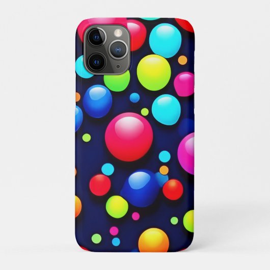 Vibrant Bubble Pop Art Case-Mate iPhone Case (Achterkant)
