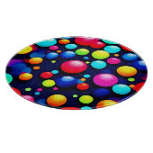 Vibrant Bubble Pop Art Snijplank (Hoek)