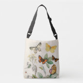 Vibrant Butterfly Crossbody Tas (Voorkant)