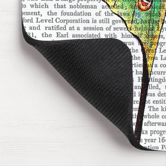 Vibrant Butterfly Muismat (Hoek)