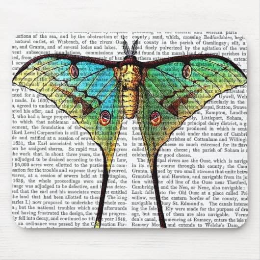 Vibrant Butterfly Muismat (Voorkant)