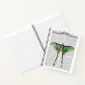 Vibrant Butterfly Notitieboek (Binnen)