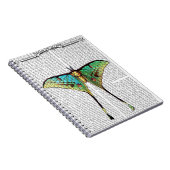 Vibrant Butterfly Notitieboek (Rechterzijde)