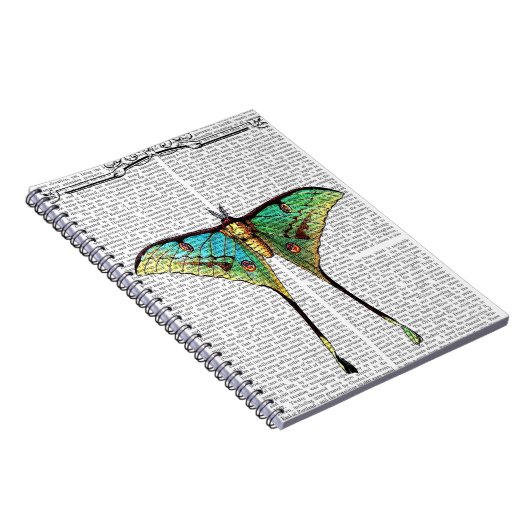 Vibrant Butterfly Notitieboek (Rechterzijde)
