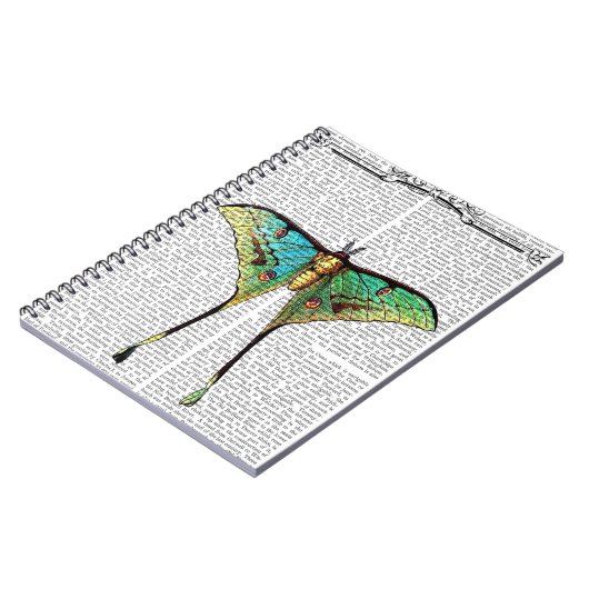 Vibrant Butterfly Notitieboek (Linkerzijde)