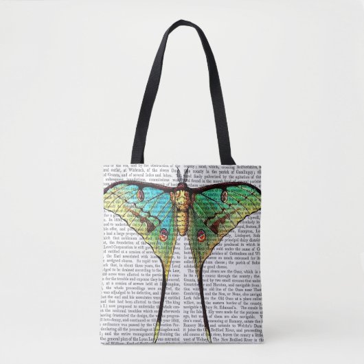Vibrant Butterfly Tote Bag (Voorkant)