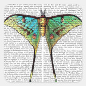 Vibrant Butterfly Vierkante Sticker (Voorkant)