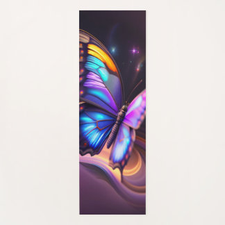 Vibrant Butterfly Yogamat