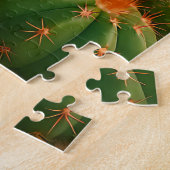 Vibrant Cactus Succulent Bloom Desert Legpuzzel (Zijkant)