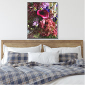 Vibrant Calla Lily and Mixed Flowers Canvas Art Afdruk (Insitu (Slaapkamer))