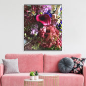 Vibrant Calla Lily and Mixed Flowers Canvas Art Afdruk (Insitu (Woonkamer))