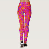 Vibrant Camo Leggings (Achterkant)