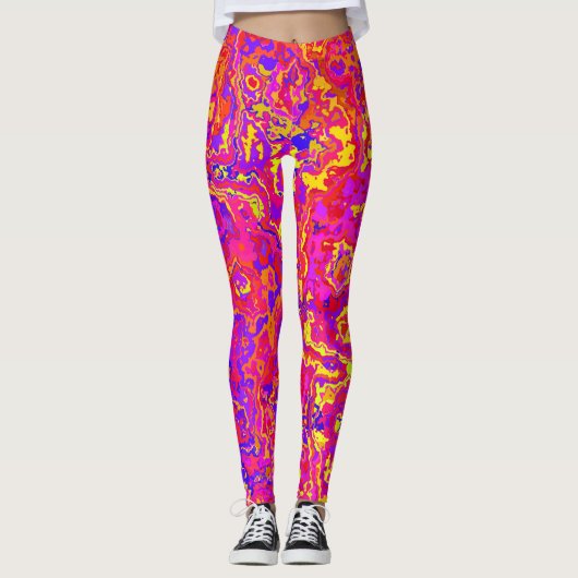 Vibrant Camo Leggings (Voorkant)