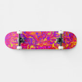 Vibrant Camo Persoonlijk Skateboard (Horizontaal)