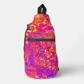 Vibrant Camo Sling Bag (Voorkant)