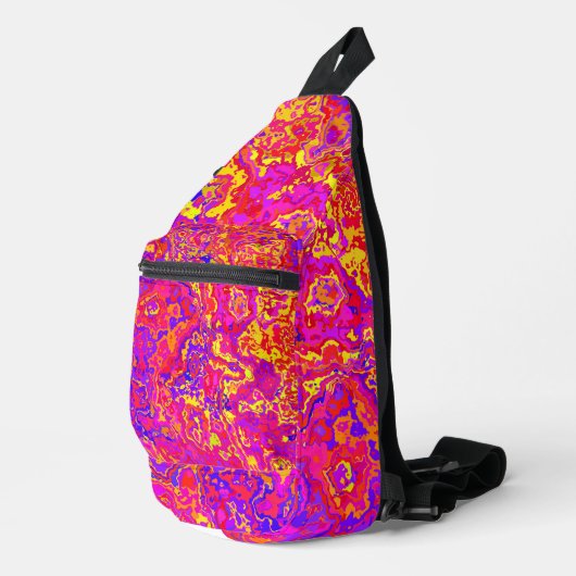 Vibrant Camo Sling Bag (Rechterhoek)
