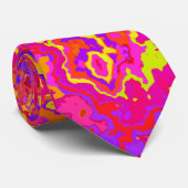 Vibrant Camo Stropdas (Opgerold)