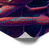 Vibrant Chameleon Wall Art – Colorful Reptile Poster (Hoek)