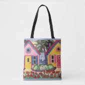 VIBRANT CHARMING TROPICAL SCENE VOOR UW TAS (Voorkant)
