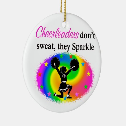 VIBRANT CHEERLEADER KERAMISCH ORNAMENT (Rechts)