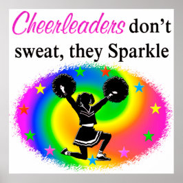 VIBRANT CHEERLEADER POSTER