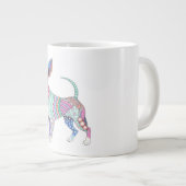 Vibrant Chihuahua Giant Mug Grote Koffiekop (Voorkant rechts)
