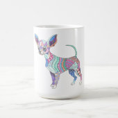 Vibrant Chihuahua Mug Koffiemok (Center)
