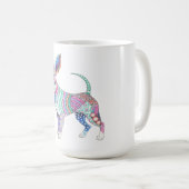 Vibrant Chihuahua Mug Koffiemok (Voorkant rechts)