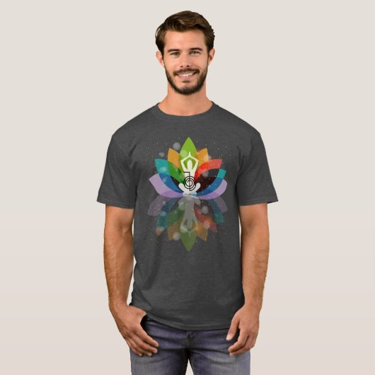 Vibrant Cho Ku Reiki T-shirt (Voorkant volledig)