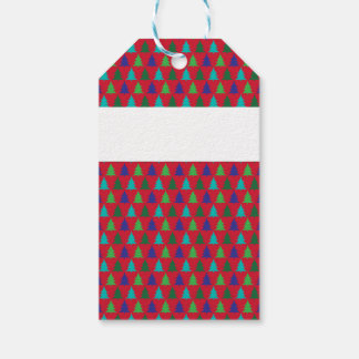 Vibrant Christmas Tree Holiday Pattern Cadeaulabel