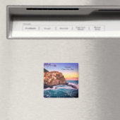 Vibrant Cinque Terre Sunset Magnet (Insitu (Vaatwasser))