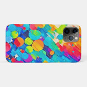 Vibrant Circle Dance Art Case-Mate iPhone Case (Achterkant (horizontaal))