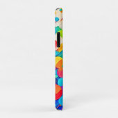 Vibrant Circle Dance Art Case-Mate iPhone Case (Achterkant/rechts)