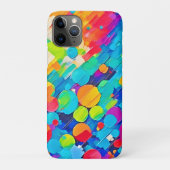 Vibrant Circle Dance Art Case-Mate iPhone Case (Achterkant)