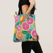 Vibrant Citrus Garden  Tote Bag (Dichtbij)