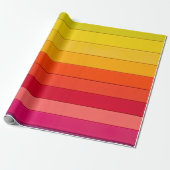Vibrant Color Aesthetic Pattern Cadeaupapier (Uitgerold)
