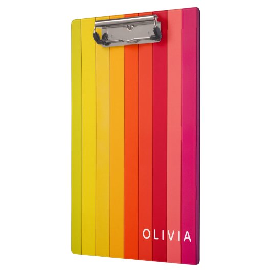 Vibrant Color Aesthetic Pattern Klembord (Links)