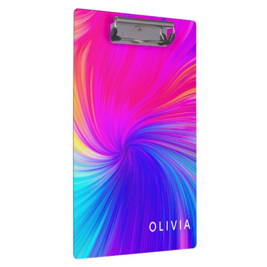 Vibrant Color Aesthetic Pattern Klembord (Rechts)
