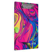 Vibrant Color Aesthetic Pattern Klembord (Rechts)