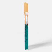 Vibrant Color Block iPhone case (Achterkant / Links)