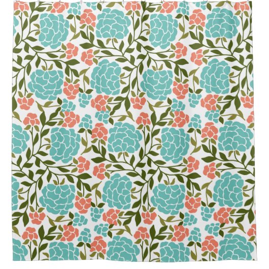 Vibrant Colorful Boho Spring Douchegordijn (Voorkant)