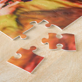 Vibrant Colorful Oriental Lantern Legpuzzel (Zijkant)