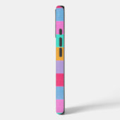 Vibrant Colorful Retro Stripes Case-Mate iPhone Case (Achterkant / Links)