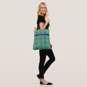 Vibrant Colors Egyptian Inspired Tote Bag (Op model)