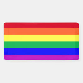 Vibrant Colors Gay Pride Rainbow Flag LGBTQ Ally Spandoek