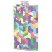 Vibrant Contemporary Geometric Pattern With Name Heupfles (Links)