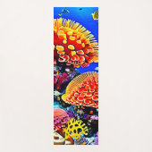 Vibrant Coral Reef Sea Wonder Art Yogamat (Voorkant)