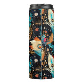Vibrant Cosmic Rocket Adventure Thermosbeker (Achterkant)